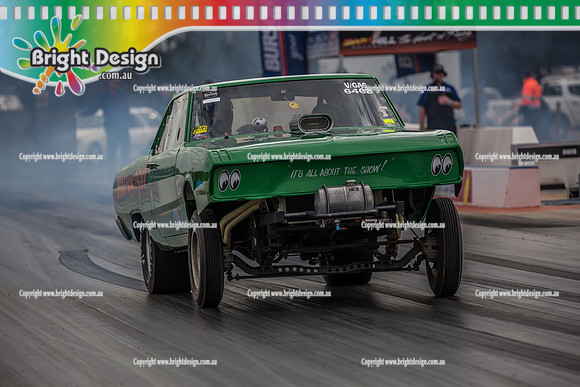 Nostalgia Tri-series RND 2 @ Swan Hill Dragway Sat 18 May 2019   (9425)   6468 MALFUNCTION MAL PHILLIPS