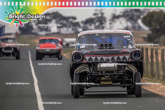 Nostalgia Tri-series RND 2 @ Swan Hill Dragway Sat 18 May 2019   (9429)  LOOSE CANNON  STEVE BIGGS 1289