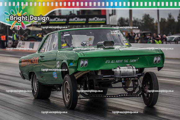 Nostalgia Tri-series RND 2 @ Swan Hill Dragway Sat 18 May 2019   (9437)   6468 MALFUNCTION MAL PHILLIPS