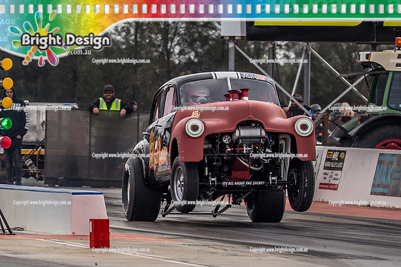 Nostalgia Tri-series RND 2 @ Swan Hill Dragway Sat 18 May 2019   (9440)-2   4219 MR SHIFTER SIMON ADRICHEM