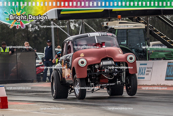 Nostalgia Tri-series RND 2 @ Swan Hill Dragway Sat 18 May 2019   (9443)   4219 MR SHIFTER SIMON ADRICHEM