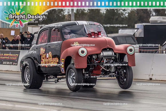 Nostalgia Tri-series RND 2 @ Swan Hill Dragway Sat 18 May 2019   (9446)  4219 MR SHIFTER SIMON ADRICHEM