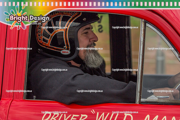 Nostalgia Tri-series RND 2 @ Swan Hill Dragway Sat 18 May 2019   (9457)  PULSATOR DEAN WALDING WILD MAN  222