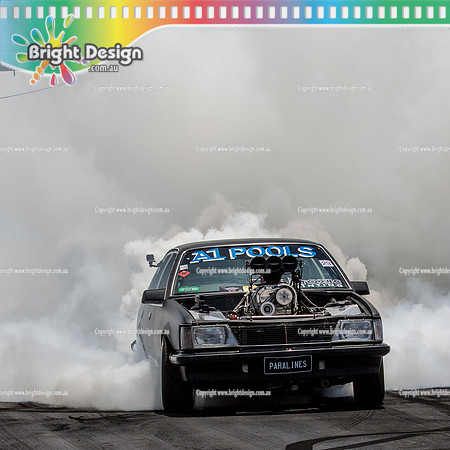 Summernats 29 SUNDAY 9 Jan 16  BDMP0514  PARALINES BURNOUT