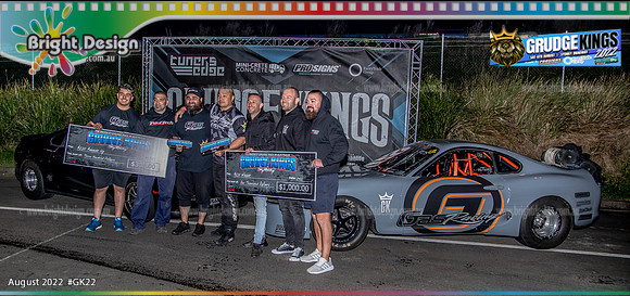 GK22 Grudge Kings @ Sydney Dragway Saturday 6 Aug 2022 (42666)-2  PRESENTATION KING2J 8481 Ayhan Cetinay PO TUNG 4571
