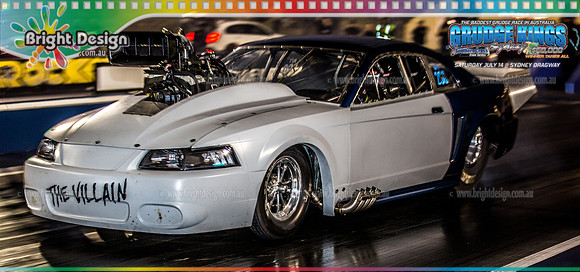 Grudge Kings @ Sydney Dragway Sat 14 July 2018 (32510)  260 THE VILLIAN CRAIG BURNS