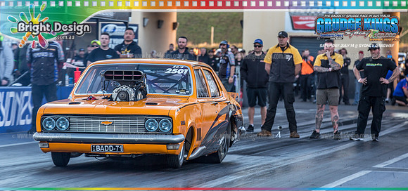 Grudge Kings @ Sydney Dragway Sat 14 July 2018 (32399)   2501 BADD71 BRUNO MATIJASEVIC