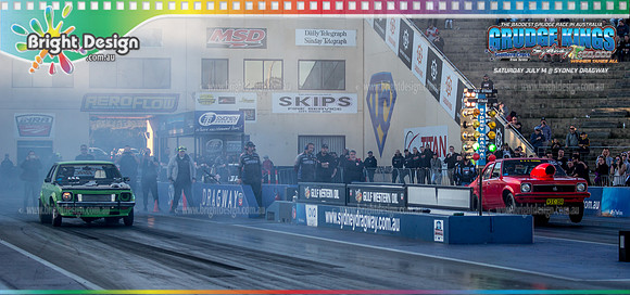 Grudge Kings @ Sydney Dragway Sat 14 July 2018 (32213)   PSC RACING  6204 TOYRNR  2969 VIC350 VICTOR TSATLOGIANIS  MARK DASKALAK