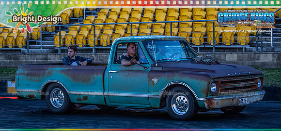 Grudge Kings @ Sydney Dragway Sat 14 July 2018 (32191)  6060 BRETT OCONNOR  TRUCK  BEAR