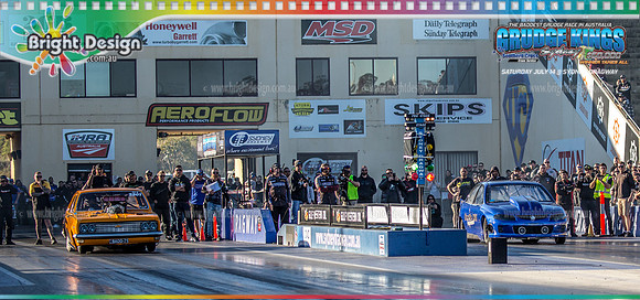 Grudge Kings @ Sydney Dragway Sat 14 July 2018 (31894) 2501 BADD71 BRUNO MATIJASEVIC  4990 DALE HAILER