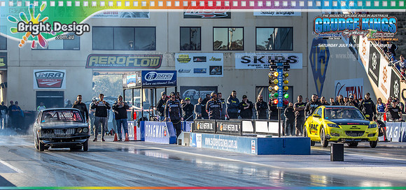 Grudge Kings @ Sydney Dragway Sat 14 July 2018 (31616)  2204 JOHN SHAROBEM 2460 PAC PERORMANCE  KEVIN AOUAD