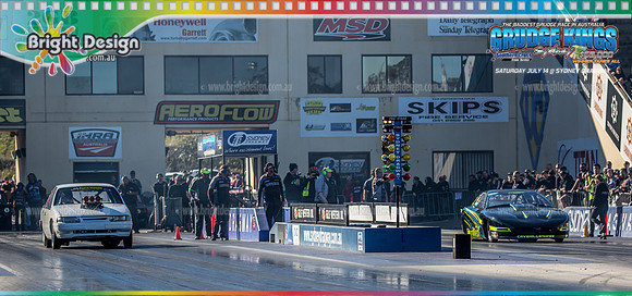 Grudge Kings @ Sydney Dragway Sat 14 July 2018 (31414)  6432 CRAIG CORBETT  1517 DANIEL CAMILLERI RACING