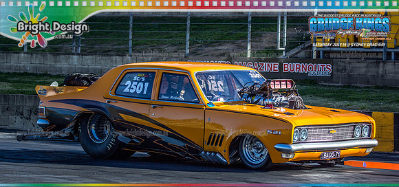 Grudge Kings @ Sydney Dragway Sat 14 July 2018 (31277)  2501 BADD71 BRUNO MATIJASEVIC