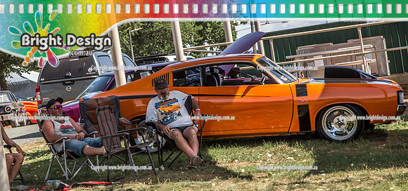 Summernats 32 Thursday 3 Jan 2019  BDMP0960  TBC ORANGE VALIANT