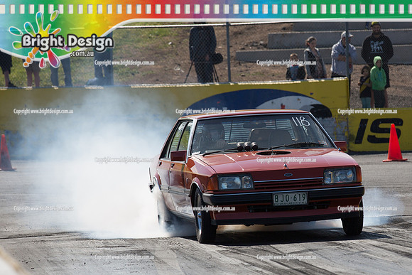ANDRA Street Outlaws Drag Racing Quals Rnd 5 @ Calder Park 24 September 2014 (24186)  BJO619