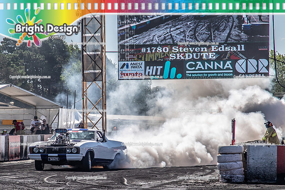 Summernats 34 Sunday 9 Jan 2022  BDMP2002  SKDUTE BURNOUT