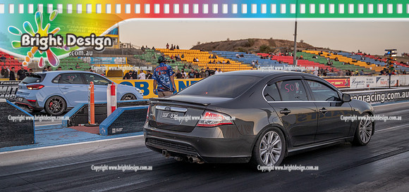 Fast Friday & Roll Racing @ Calder Park Drag Racing 28 February 2025 (178550) DDR834 CFZ719