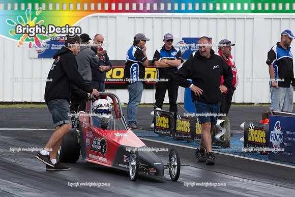 Summit Sportsman Series Rnd 1 Drag Racing 17 Jan 2015 @ Portland  (10075)  JAKEO CARTLEDGE MOTORSPORT 8706  junior dragster