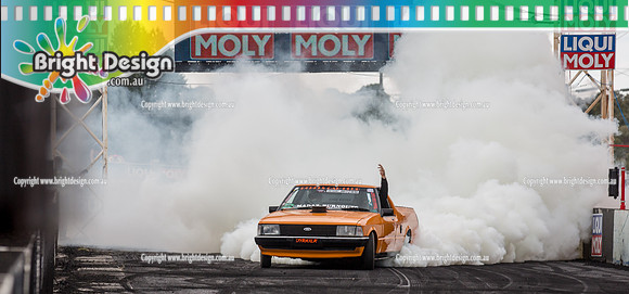 Summernats 29 SATURDAY 8 Jan 16  BDMP6502  TYRKILR BURNOUT