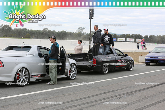 ECM - Easter Car Mania #1 Winton Raceway  SUN 20 April 2014   (3001)  CROWD  ALL RACE
