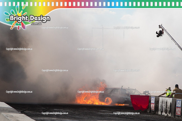 Summernats 28 Saturday 3 Jan 2015  Bright Design (5882)  TUFFST