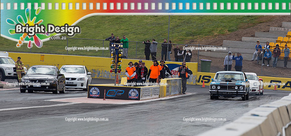 ANDRA Street Outlaws Drag Racing Qualifiers Rnd 3 @ Calder Park  SUN 24 Aug 2014   (21321)  LXY071  1AT7LU