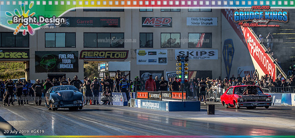 GK19 Grudge Kings @ Sydney Dragway Saturday 20 Jul 2019 (35505)  3457 GREG TSAKIRIDIS MAULER  3122 RIF RAF RACING TRISTAN OCKERS