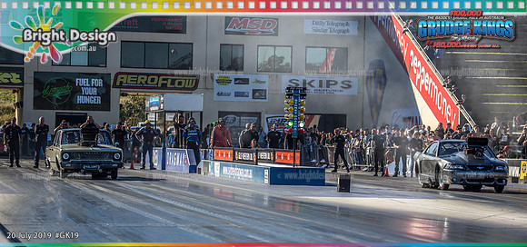 GK19 Grudge Kings @ Sydney Dragway Saturday 20 Jul 2019 (35379)   2454 VALIANT DANNY MAKDESSI   260 THE VILLAIN CRAIG BURNS
