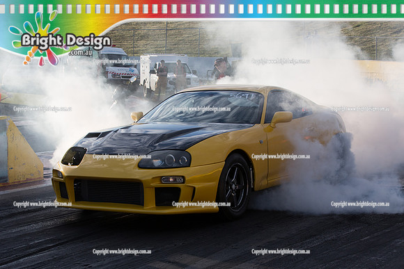 ANDRA Street Outlaws Drag Racing Quals Rnd 6 @ Calder Park 10 October 2014  (25630)  YELLOW  TBC 5691