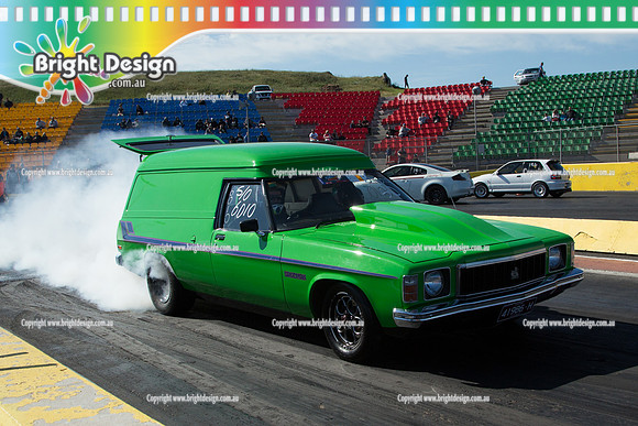 ANDRA Street Outlaws Drag Racing Quals Rnd 5 @ Calder Park 24 September 2014 (24517)  BLOME