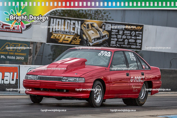 Holden Nationals #4 @ Heathcote Park Raceway 5 April 2019  (16124)  BILL WALLACE  5758 GA55ED GFORCE
