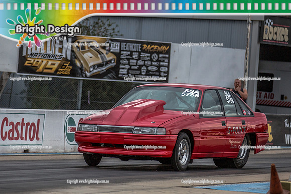 Holden Nationals #4 @ Heathcote Park Raceway 5 April 2019  (16123)  BILL WALLACE  5758 GA55ED GFORCE