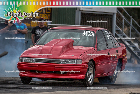Holden Nationals #4 @ Heathcote Park Raceway 5 April 2019  (16116)  BILL WALLACE  5758 GA55ED GFORCE