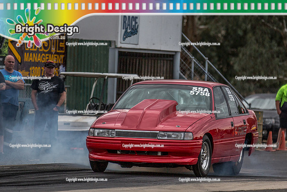 Holden Nationals #4 @ Heathcote Park Raceway 5 April 2019  (16112)  BILL WALLACE  5758 GA55ED GFORCE