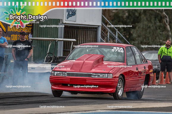Holden Nationals #4 @ Heathcote Park Raceway 5 April 2019  (16111)  BILL WALLACE  5758 GA55ED GFORCE