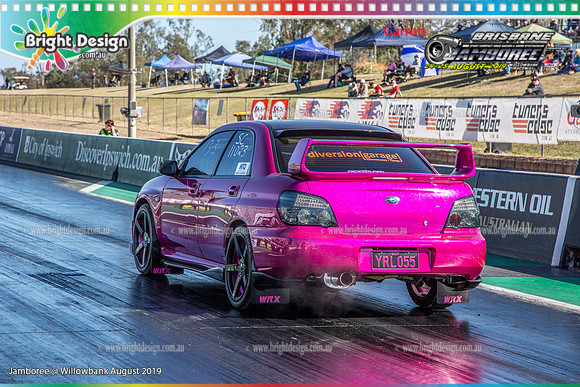 Garrett Brisbane Jamboree @ Willowbank Raceway  Sun 25 August 2019  (18001)  11023 YRL055 REBECCA WILLARD