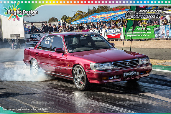 Garrett Brisbane Jamboree @ Willowbank Raceway  Sun 25 August 2019  (18007)  3943 BRADLEY HALYBURTON  IJZOOM
