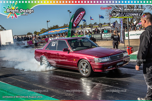 Garrett Brisbane Jamboree @ Willowbank Raceway  Sun 25 August 2019  (18009)  3943 BRADLEY HALYBURTON  IJZOOM