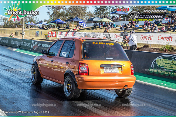 Garrett Brisbane Jamboree @ Willowbank Raceway  Sun 25 August 2019  (18019)  11004  703SLB DANNY WILLIS