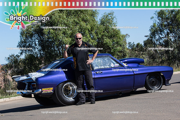 Australian Nationals @ Sydney Dragway Sunday 2 November 2014   (13014)  MARK N COLLEEN HARDING  SSA 2718