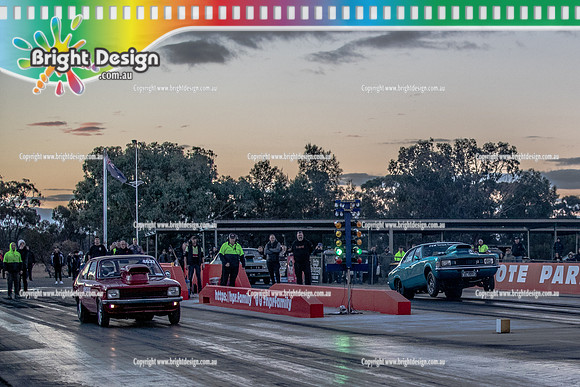Sportsman Championship Rnd 1 at Heathcote Sat 26 June 2021 (40535)  4637 RED GEMINI ENIO MARROCCO  7113 WINDSOR JASON HOCTOR