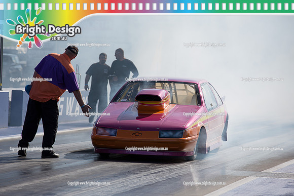 X-Champs @ Sydney Dragway SUN 4 May 2014  (6082)  SG 49 WARREN SMITH IAN SMITH