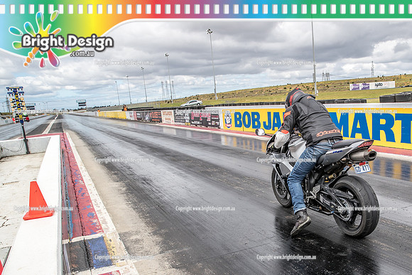 Sunday Funday @ Calder Park Drag Racing Sunday 29 September 2019 (125373)  GD477 BIKE