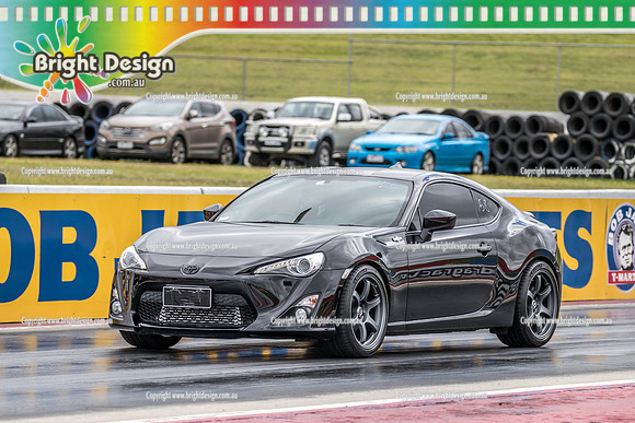 Sunday Funday @ Calder Park Drag Racing Sunday 29 September 2019 (125212)  BLACK TOYOTA TBC
