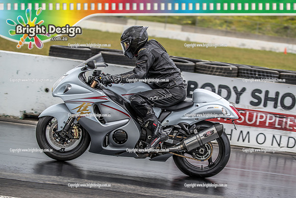 Sunday Funday @ Calder Park Drag Racing Sunday 29 September 2019 (125192)  ZE1TH CHRIS BIKE