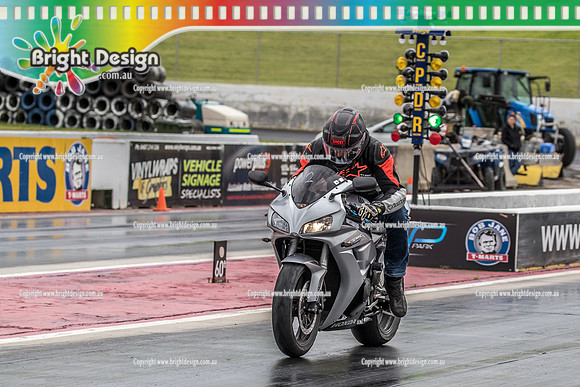 Sunday Funday @ Calder Park Drag Racing Sunday 29 September 2019 (125187)-2  GD477 BIKE