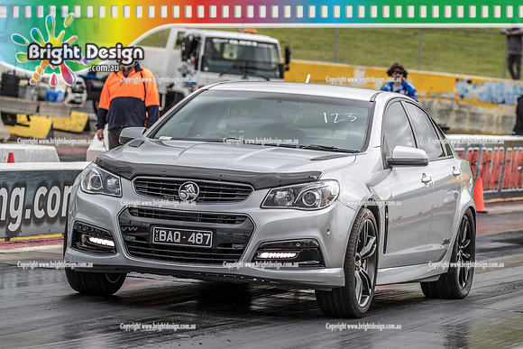 Sunday Funday @ Calder Park Drag Racing Sunday 29 September 2019 (125147)  BAQ487