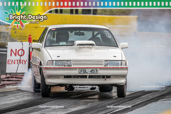 Sunday Funday @ Calder Park Drag Racing Sunday 29 September 2019 (125063)  6649 FQL457 MICHAEL RYDER