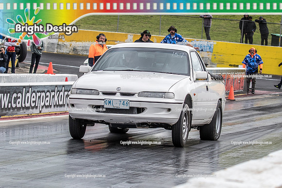 Sunday Funday @ Calder Park Drag Racing Sunday 29 September 2019 (125046)  QML746 ASH CARROLL