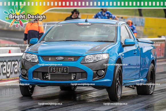 Sunday Funday @ Calder Park Drag Racing Sunday 29 September 2019 (125004)  FSIXFG  TOM MIKULIC